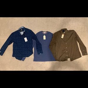 Beautiful men’s shirts - NWT - Large